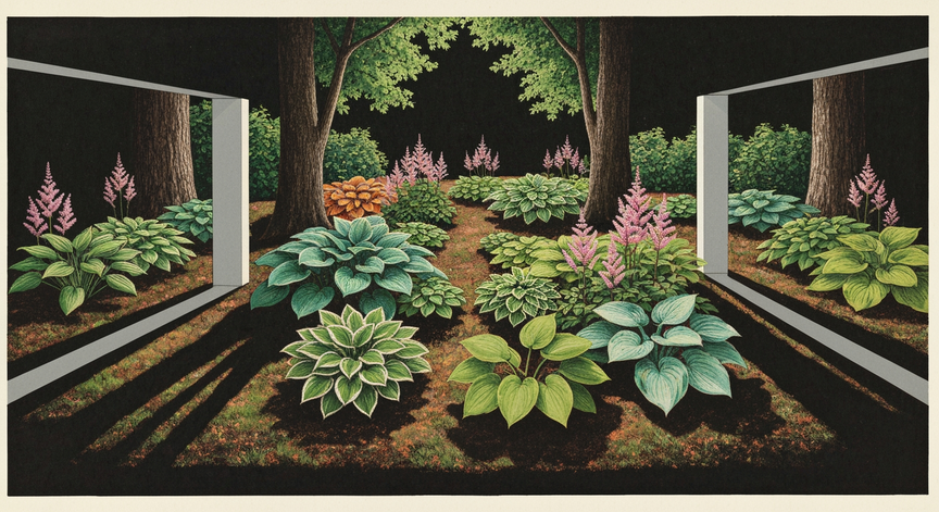 Shade Gardening in East Hampton