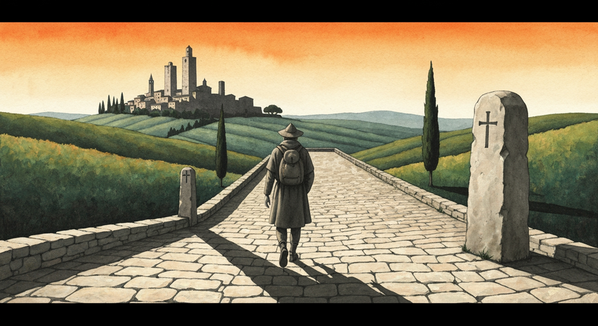 História e Segredos da Via Francigena