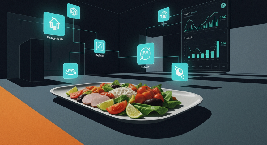 Arquitectura IA Nutricional en AWS