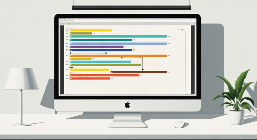 Maîtrise du Diagramme de Gantt