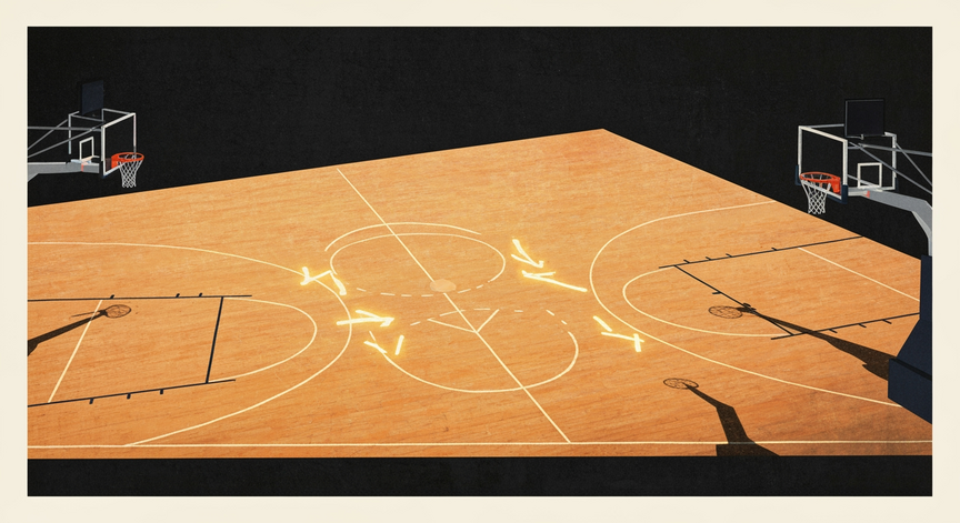 Intermediate Basketball Tactics and Skills