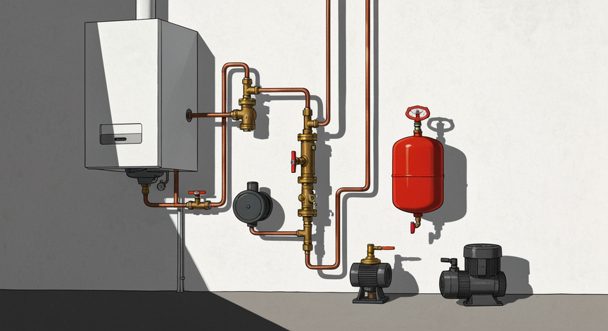 Hydronic Boiler Plumbing Systems