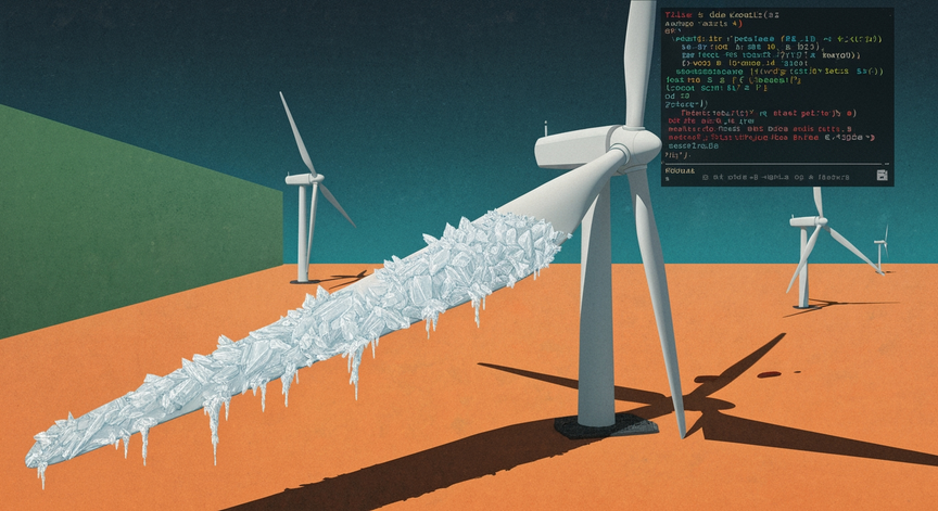 Givrage éolien : Modélisation et Pertes de Puissance