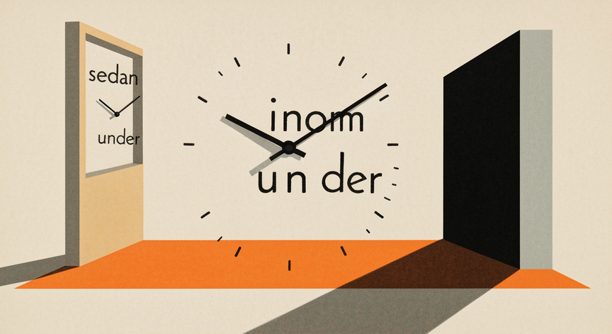 Mastering Swedish Time Prepositions