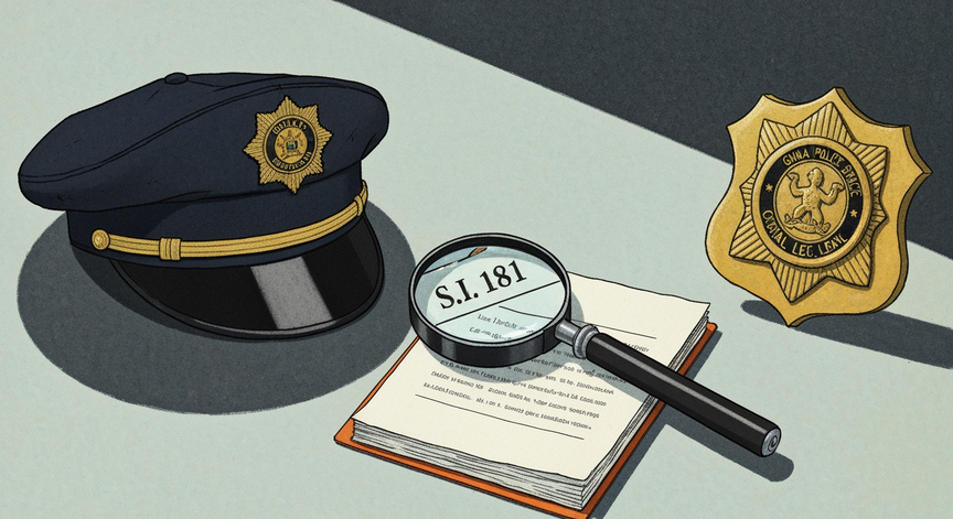 Overseeing Criminal Investigations (S.I. 181)