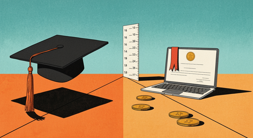College Degree vs Bootcamp ROI Showdown