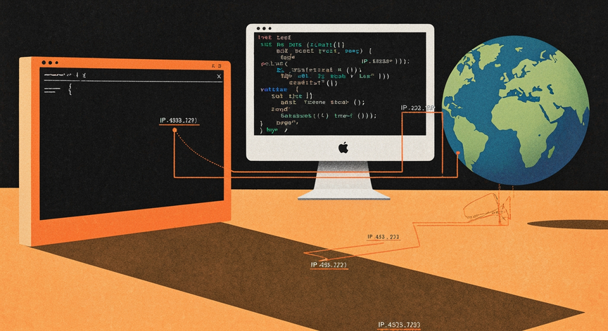 JavaScript IP Address Retrieval