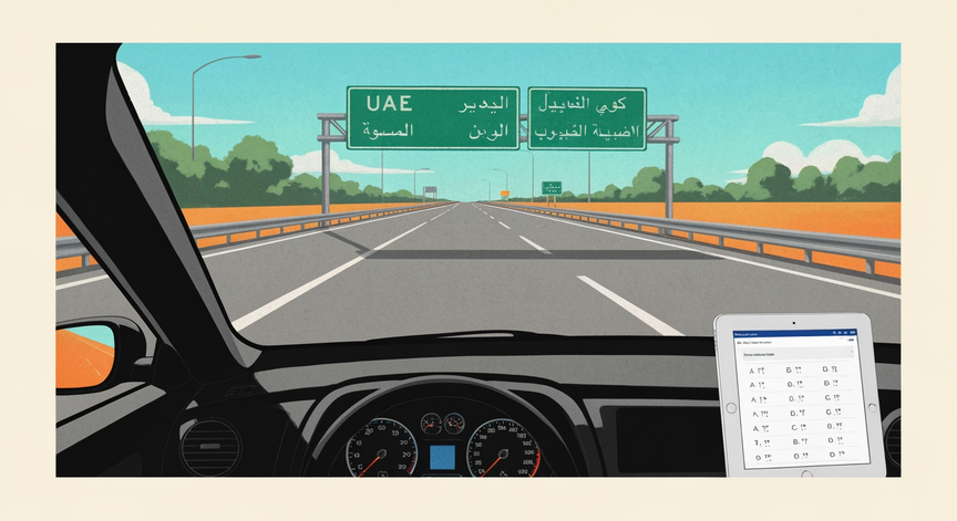 Abu Dhabi RTA Theory Test Prep