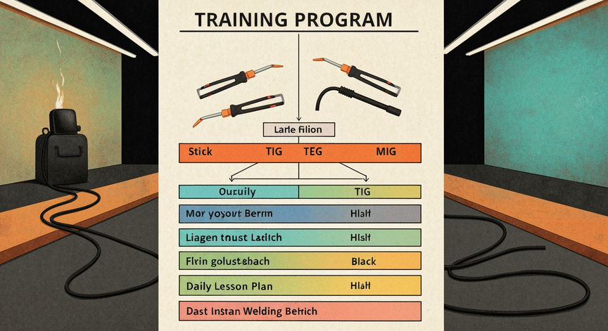 Welding Training Program Architecture