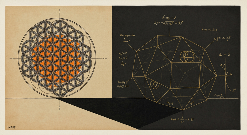 Mathematics of Sacred Geometry