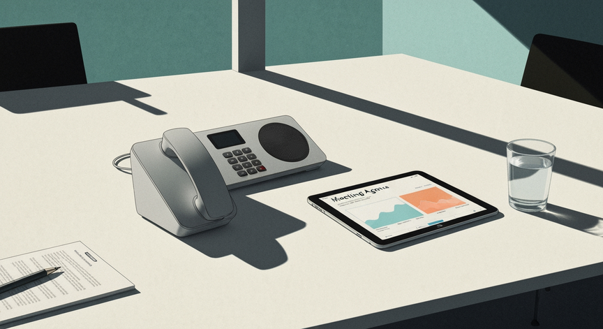 Professional Conference Call Communication