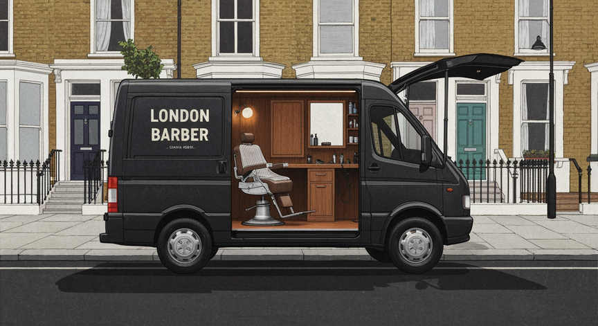 Mobile Barber Business: London Launch