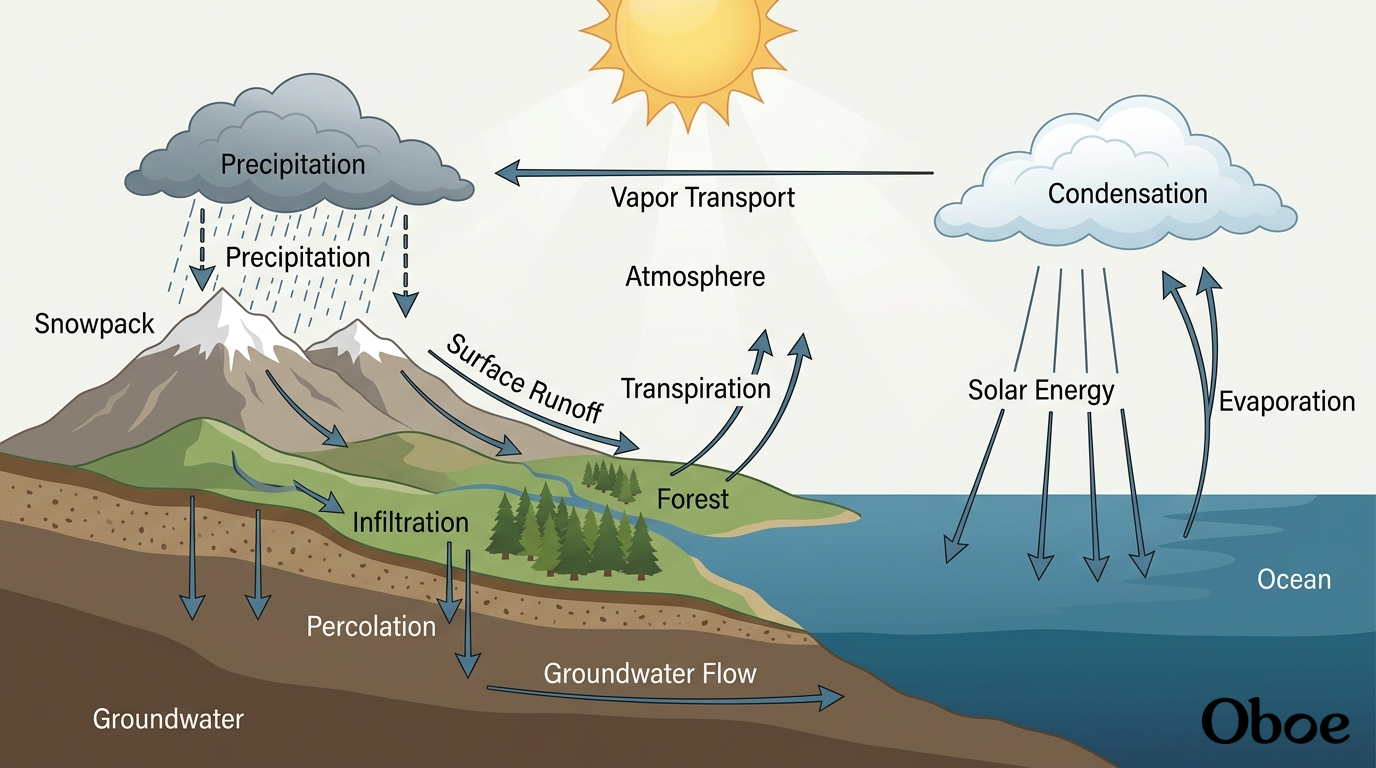 Generated course diagram